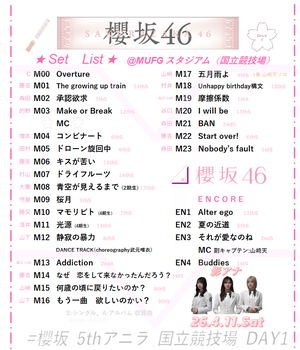 櫻坂46、『初日』と『2日目』のセトリが劇的に変わる神采配・・・ | 櫻坂46、『初日』と『2日目』のセトリが劇的に変わる神采配・・・ | アイドルまとめ速報 ドル速(画像14053337275951_2) 櫻坂46、『初日』と『2日目』のセトリが劇的に変わる神采配・・・ | 櫻坂46、『初日』と『2日目』のセトリが劇的に変わる神采配・・・ | アイドルまとめ速報 ドル速(画像14053337275951_2)